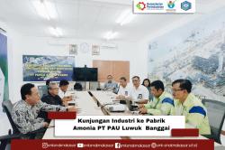 Penjajakan Industri pada Kawasan Industri di Luwuk Banggai Sulawesi Tengah